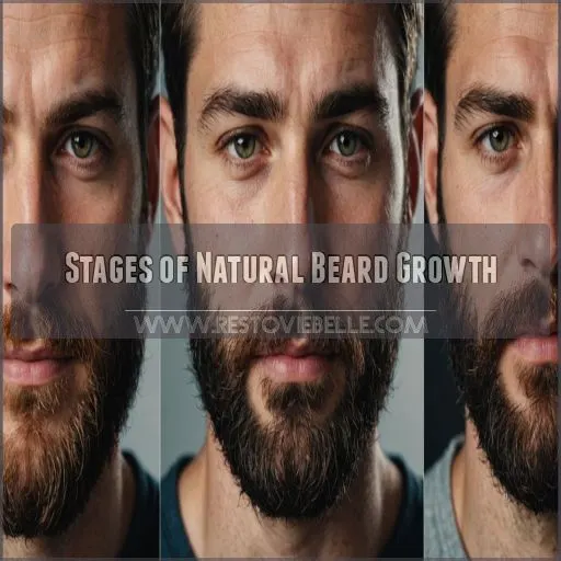 Stages of Natural Beard Growth