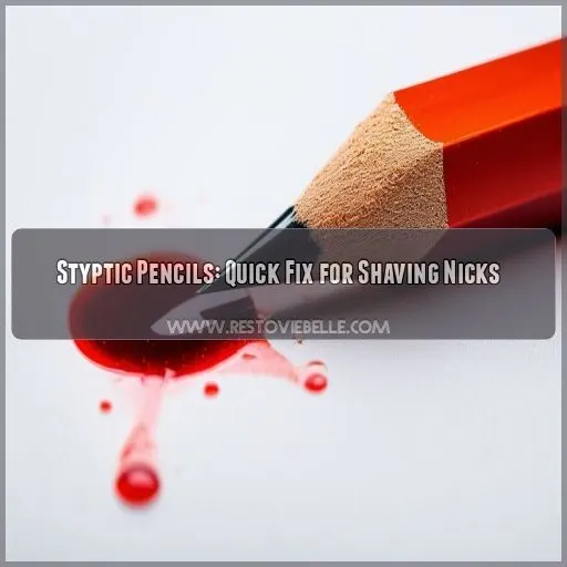 Styptic Pencils: Quick Fix for Shaving Nicks