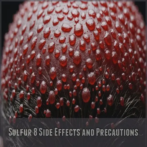 Sulfur 8 Side Effects and Precautions