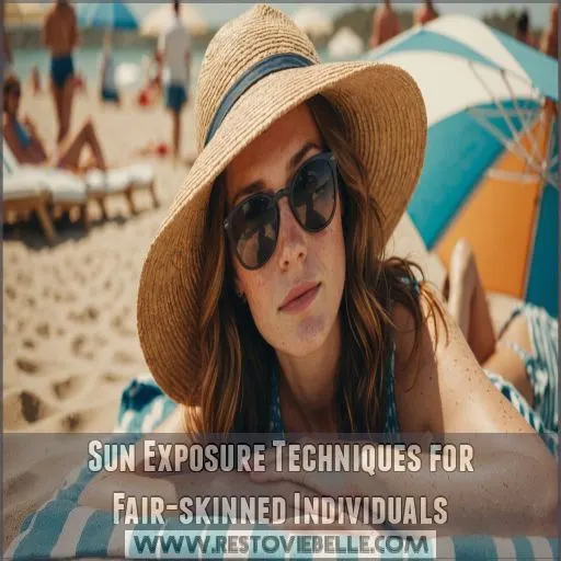 Sun Exposure Techniques for Fair-skinned Individuals