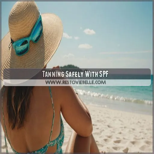 Tanning Safely With SPF