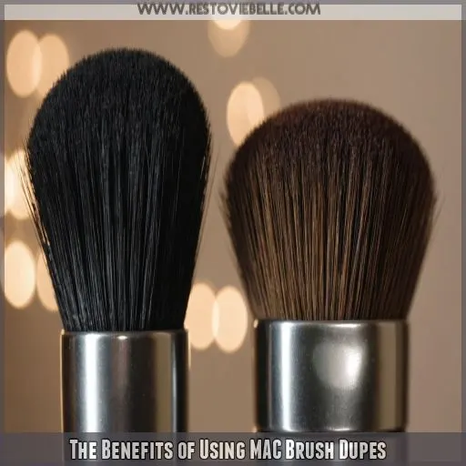 The Benefits of Using MAC Brush Dupes