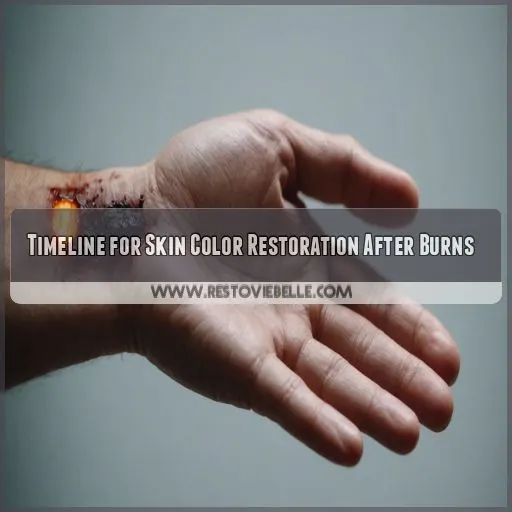 Timeline for Skin Color Restoration After Burns