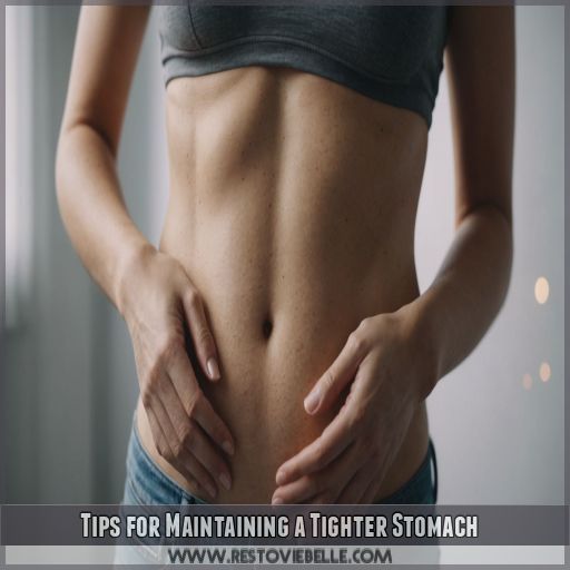 Tips for Maintaining a Tighter Stomach