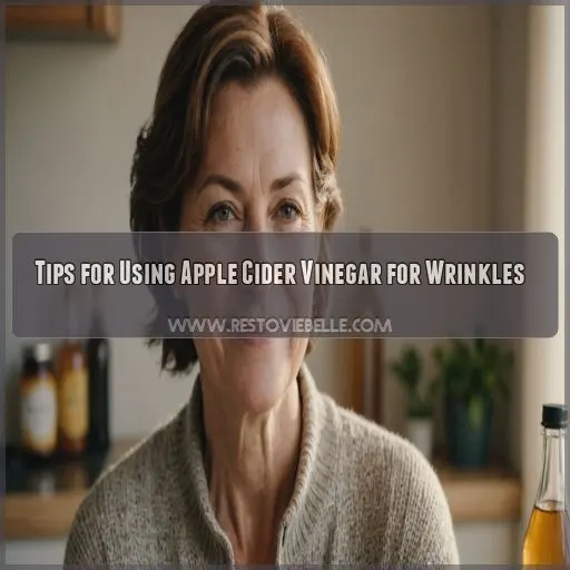 Tips for Using Apple Cider Vinegar for Wrinkles