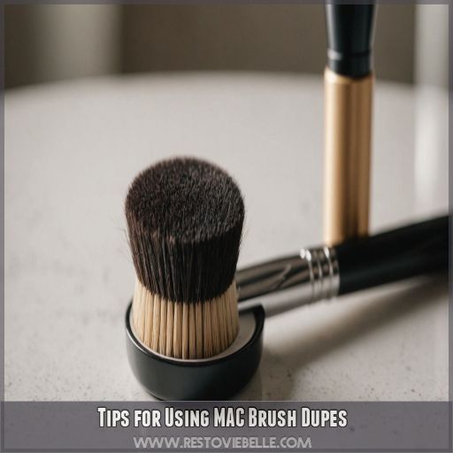 Tips for Using MAC Brush Dupes