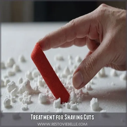 Treatment for Shaving Cuts