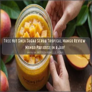 tree hut shea sugar scrub tropical mango review