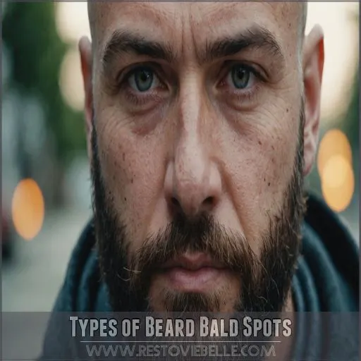 Types of Beard Bald Spots