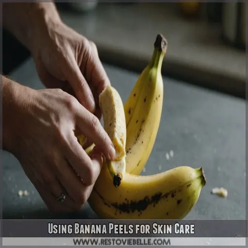 Using Banana Peels for Skin Care