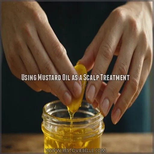 Using Mustard Oil as a Scalp Treatment