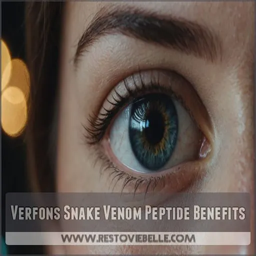 Verfons Snake Venom Peptide Benefits