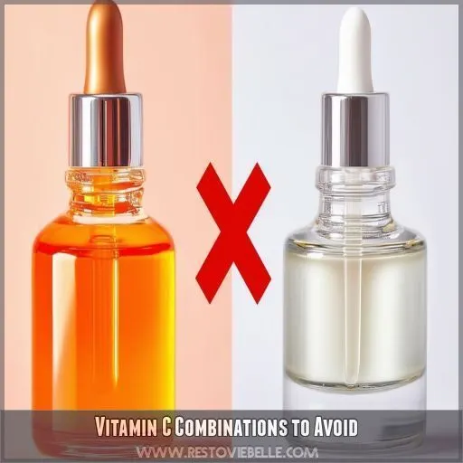 Vitamin C Combinations to Avoid