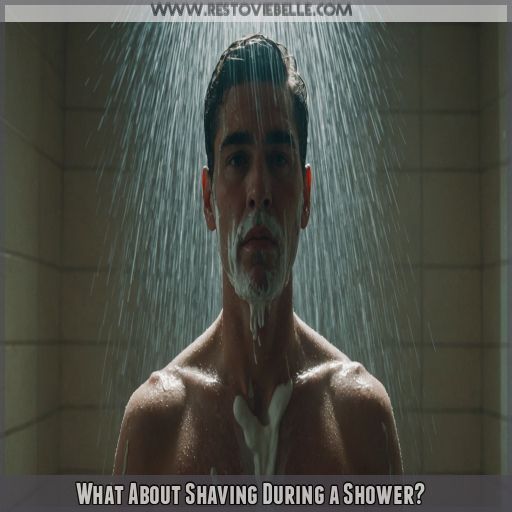 What About Shaving During a Shower