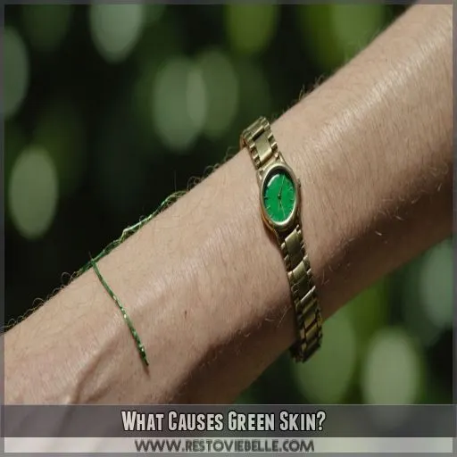 What Causes Green Skin