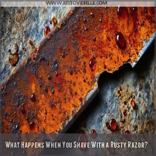 What Happens When You Shave With a Rusty Razor