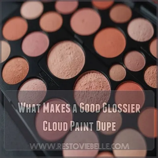 What Makes a Good Glossier Cloud Paint Dupe