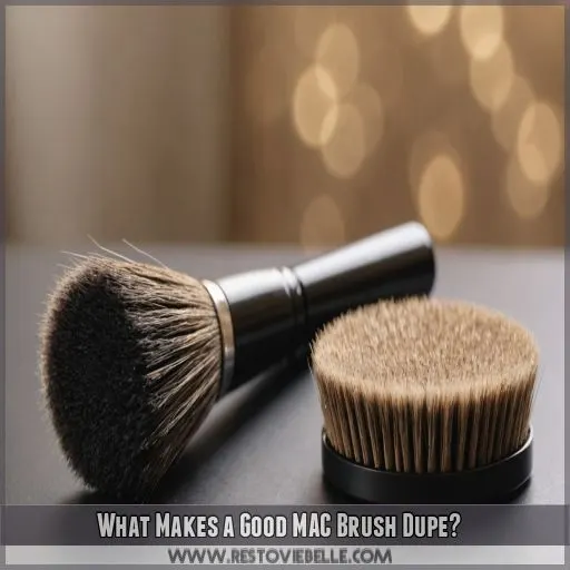 What Makes a Good MAC Brush Dupe