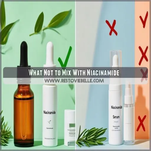 What Not to Mix With Niacinamide