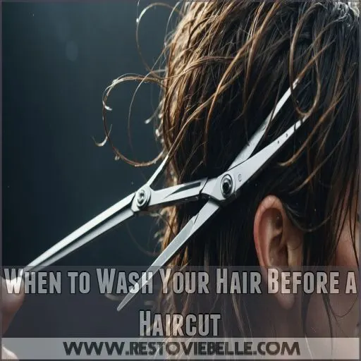 When to Wash Your Hair Before a Haircut