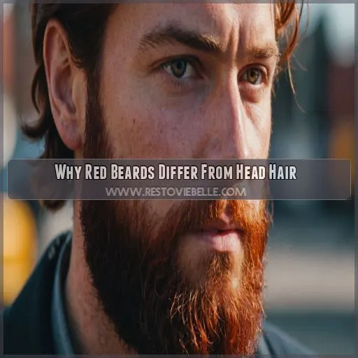 Why Red Beards Differ From Head Hair