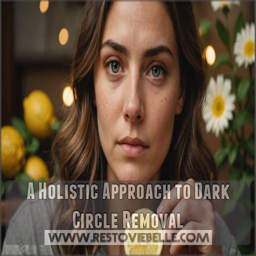 A Holistic Approach to Dark Circle Removal