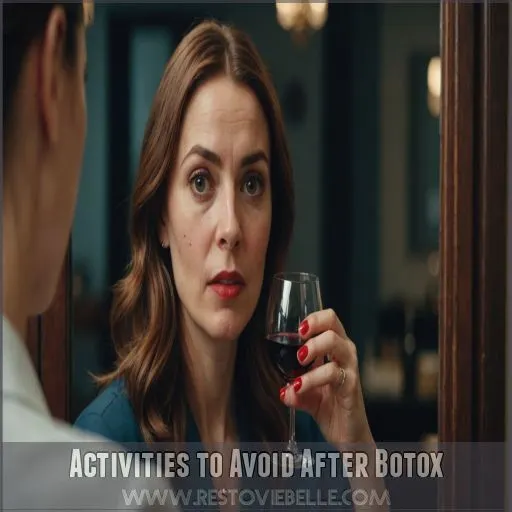 Activities to Avoid After Botox