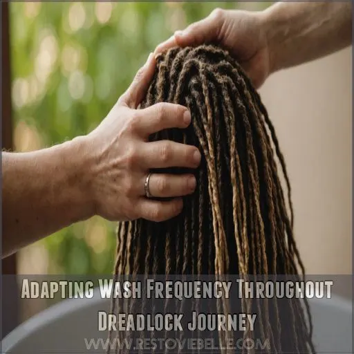 Adapting Wash Frequency Throughout Dreadlock Journey