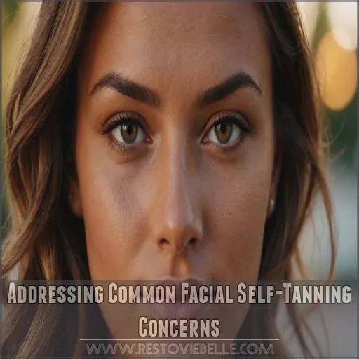 Addressing Common Facial Self-Tanning Concerns