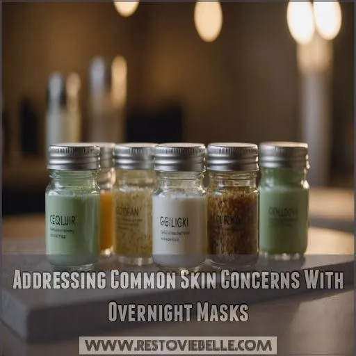 Addressing Common Skin Concerns With Overnight Masks