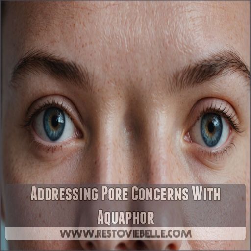 Addressing Pore Concerns With Aquaphor