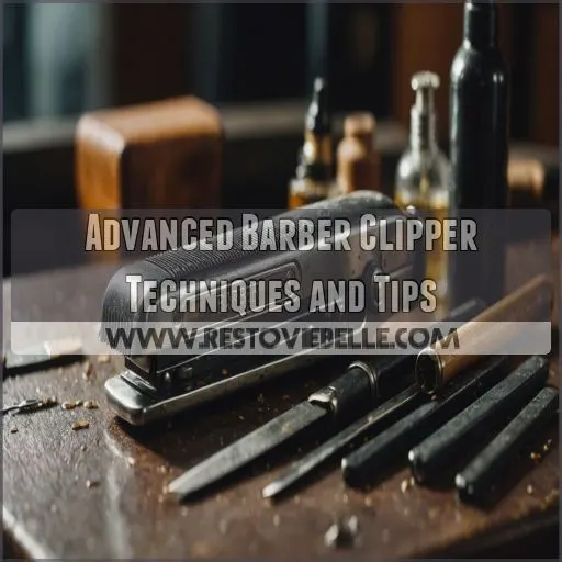 Advanced Barber Clipper Techniques and Tips