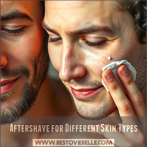 Aftershave for Different Skin Types