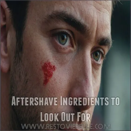 Aftershave Ingredients to Look Out For