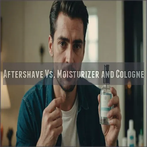 Aftershave Vs. Moisturizer and Cologne