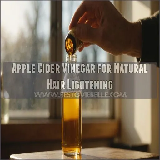 Apple Cider Vinegar for Natural Hair Lightening