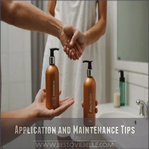 Application and Maintenance Tips