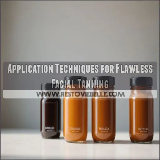 Application Techniques for Flawless Facial Tanning