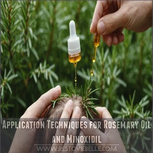 Application Techniques for Rosemary Oil and Minoxidil