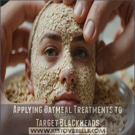 Applying Oatmeal Treatments to Target Blackheads