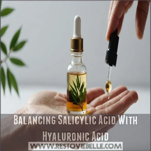 Balancing Salicylic Acid With Hyaluronic Acid