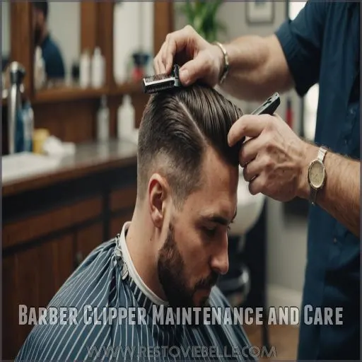 Barber Clipper Maintenance and Care