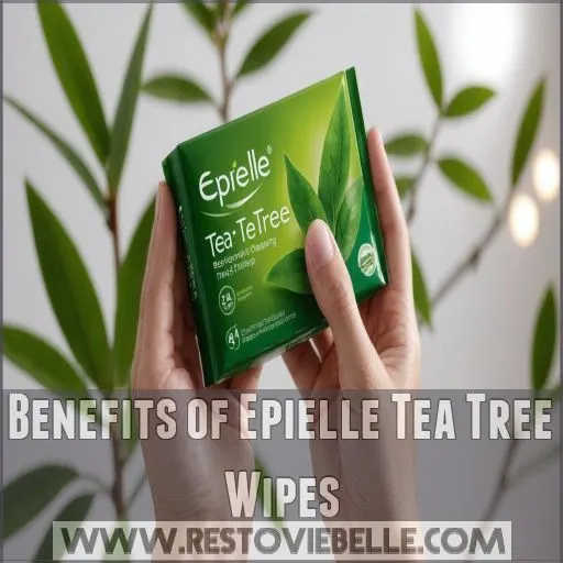 Benefits of Epielle Tea Tree Wipes