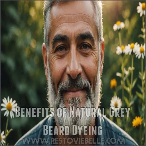 Benefits of Natural Grey Beard Dyeing