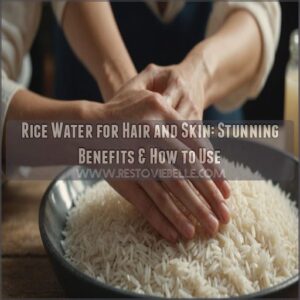 benefits of rice water for hair and skin