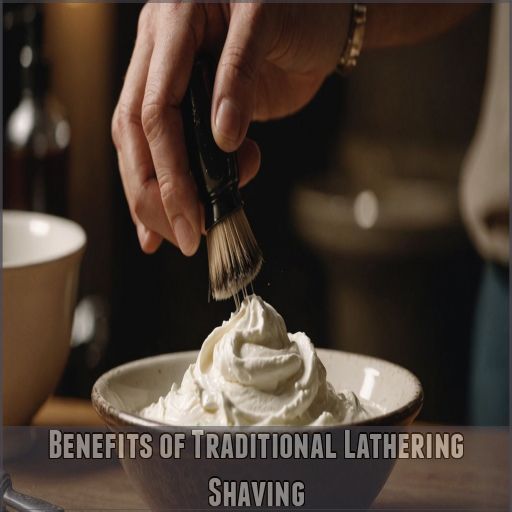 Benefits of Traditional Lathering Shaving