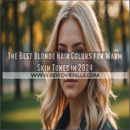 best blonde for warm skin tone