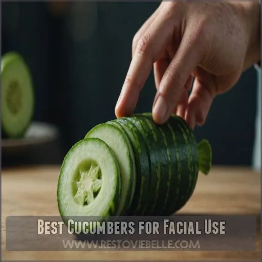 Best Cucumbers for Facial Use