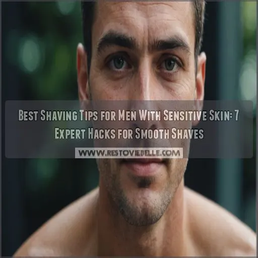 best shaving tips for men with sensitive skin