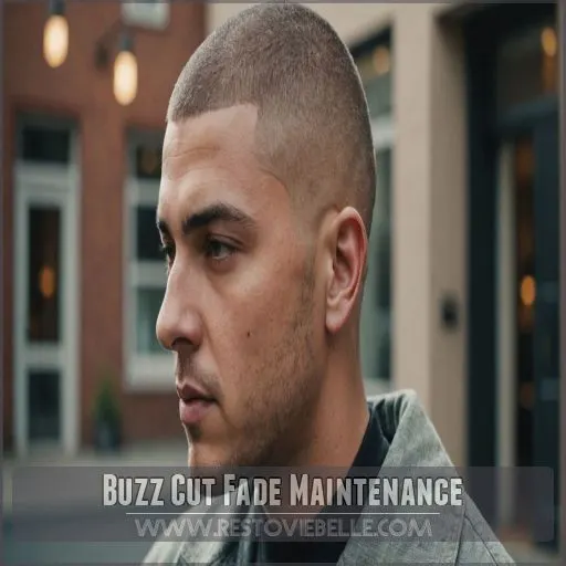 Buzz Cut Fade Maintenance